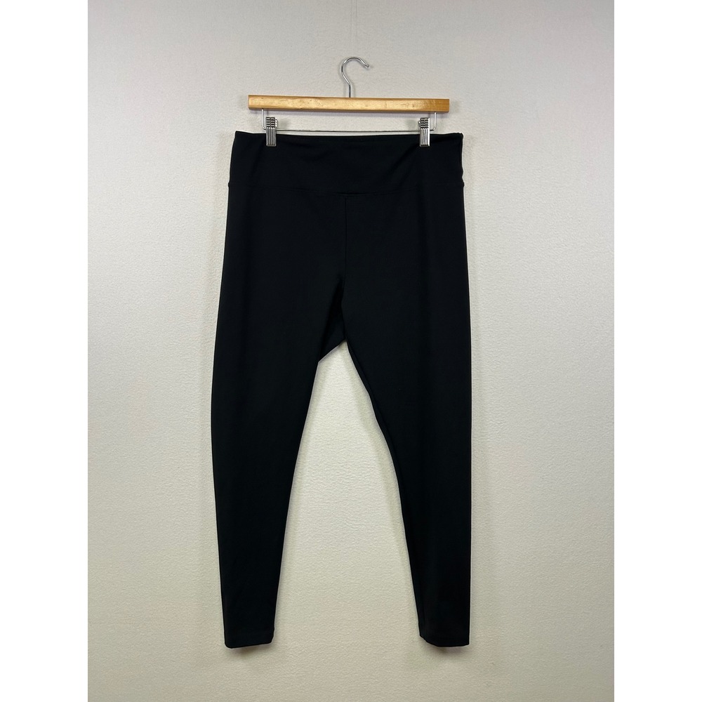 Athleisure Matty M Womens XL Black High Waisted Stretch Activewear‎ Leggings